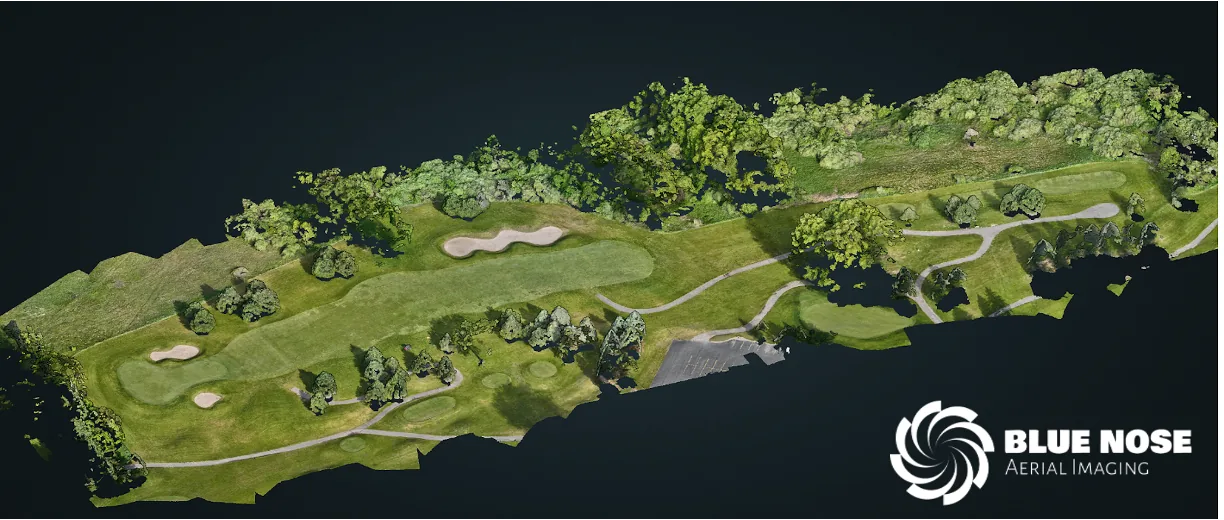 Golf course 3D mesh teaser image